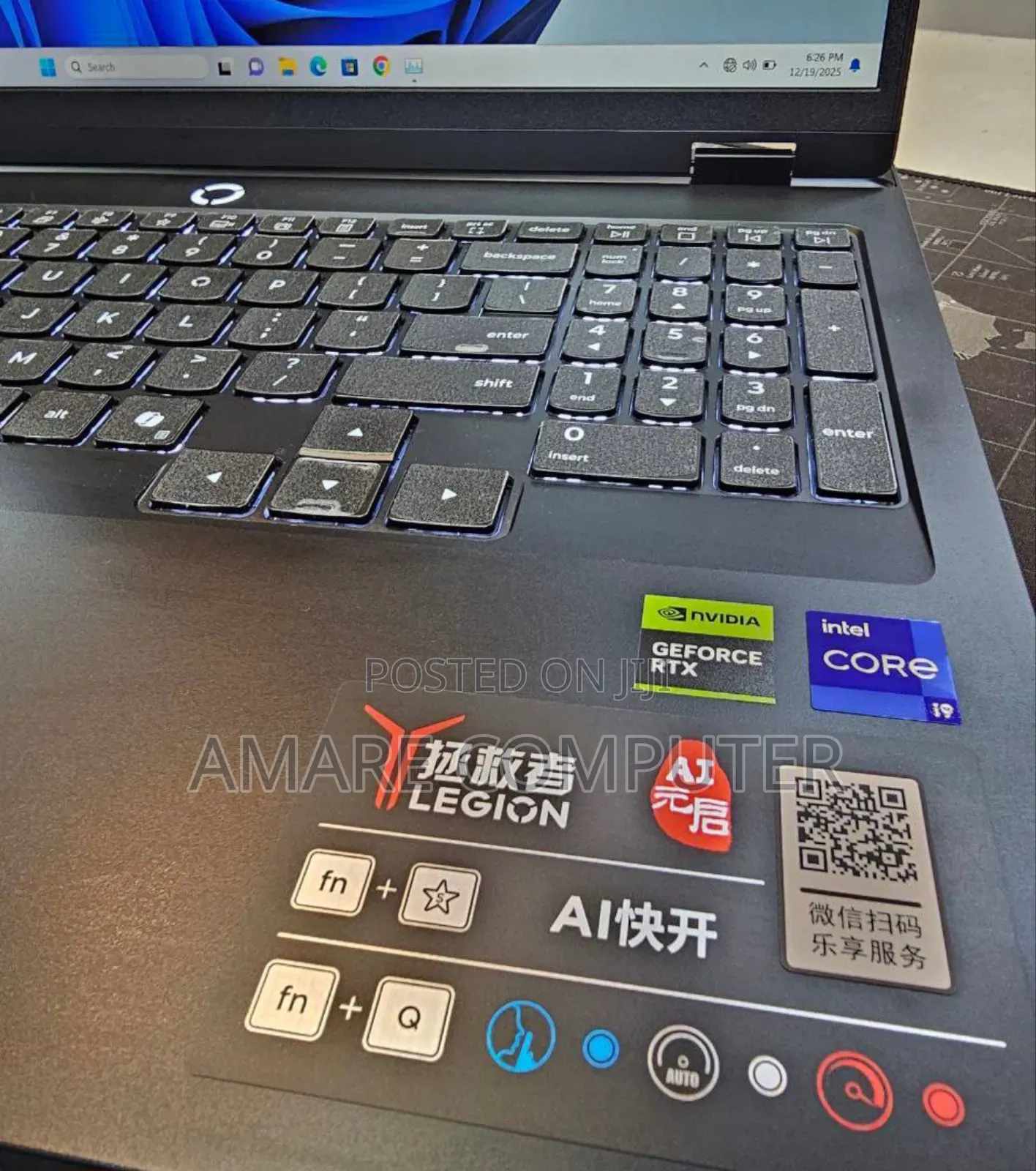 New Lenovo Legion Y7000P IRX9 Gaming Laptop 16GB Intel Core I9 SSD 1T