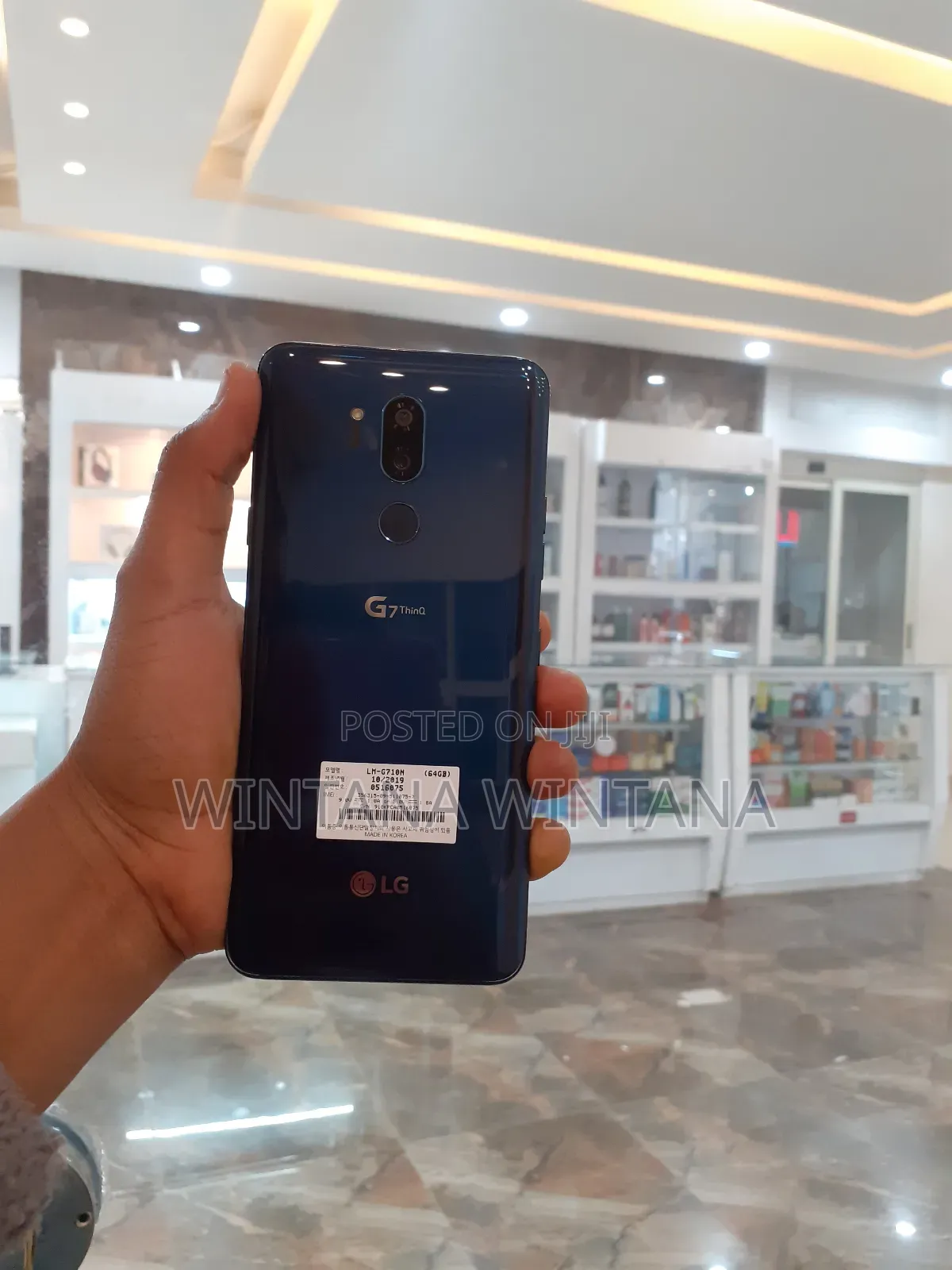 New LG G7 ThinQ 64 GB Black
