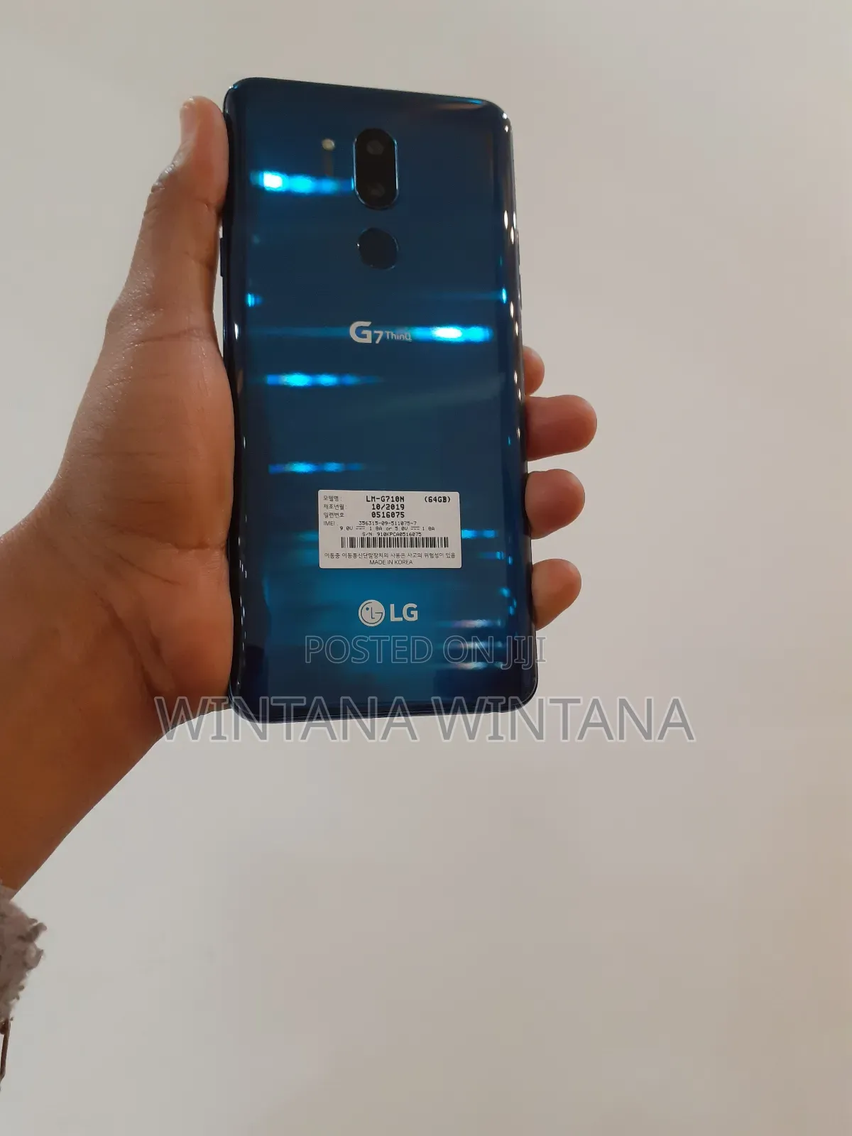 New LG G7 ThinQ 64 GB Black