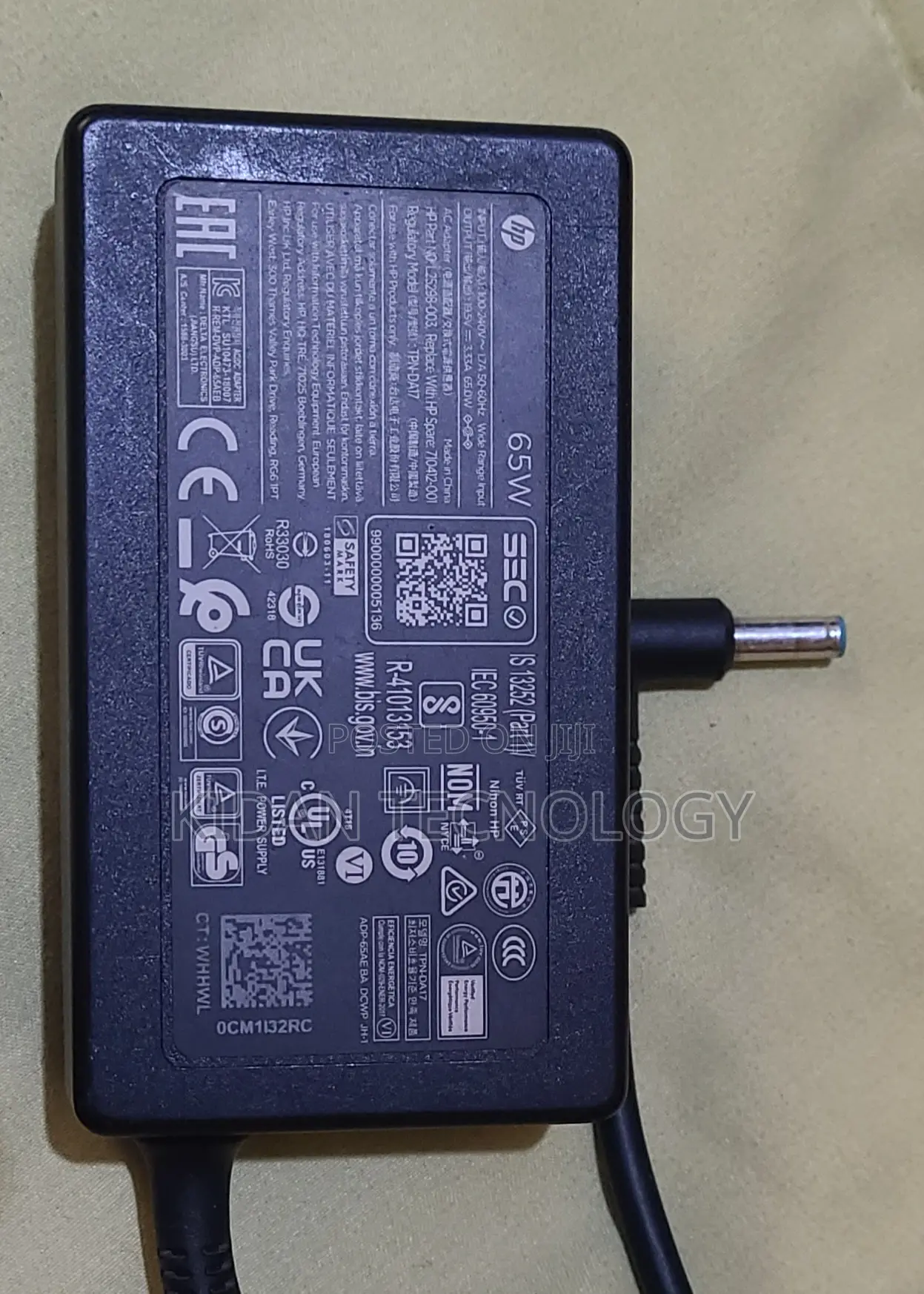 Hp Laptop Charger 65w