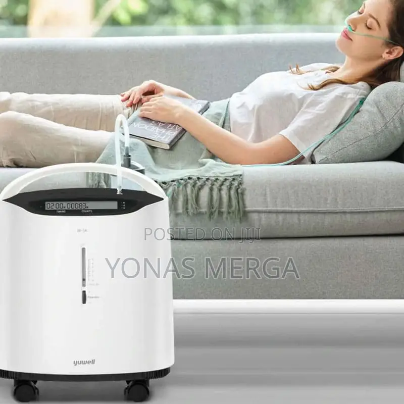 Oxygen Concentrator血飆home Care Machine Yuwell 8f-5aw Model
