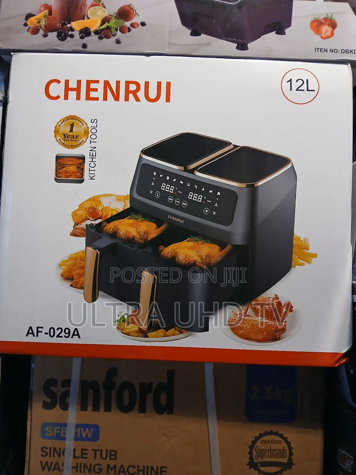 Chenrui 2-in-1 Digital Air Fryer