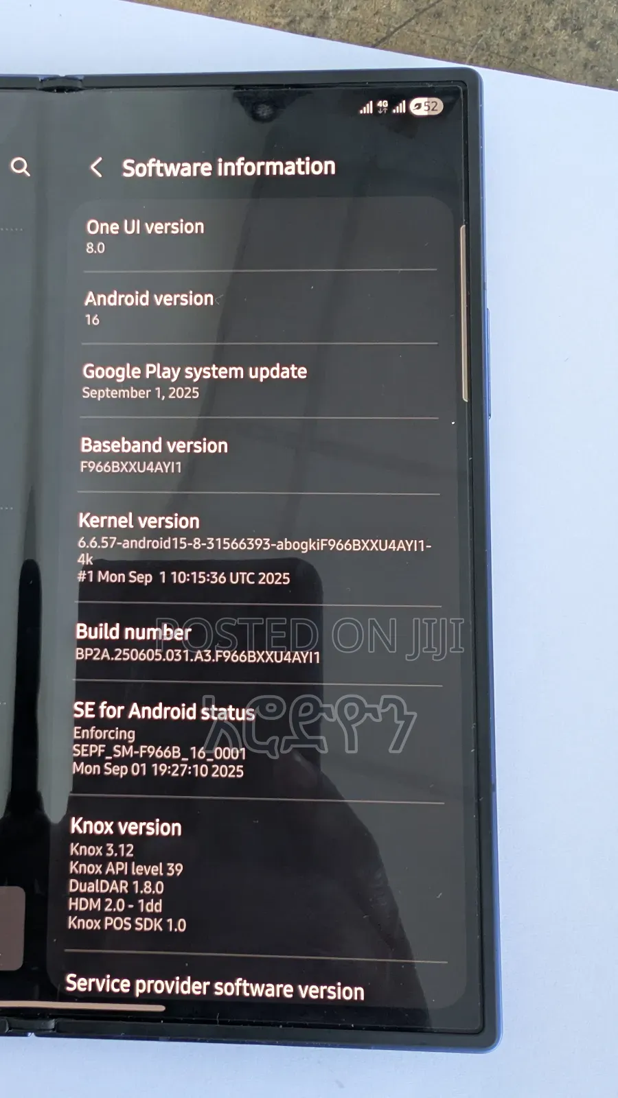 New Samsung Galaxy Z Fold7 512 GB Blue