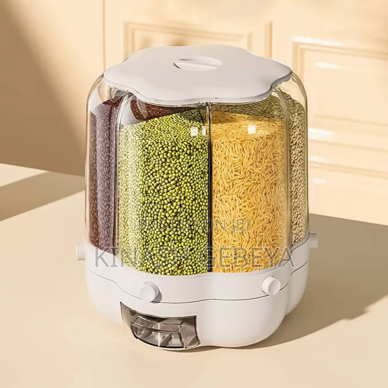 360° Rotating Grain Storage(9litre Capacity)