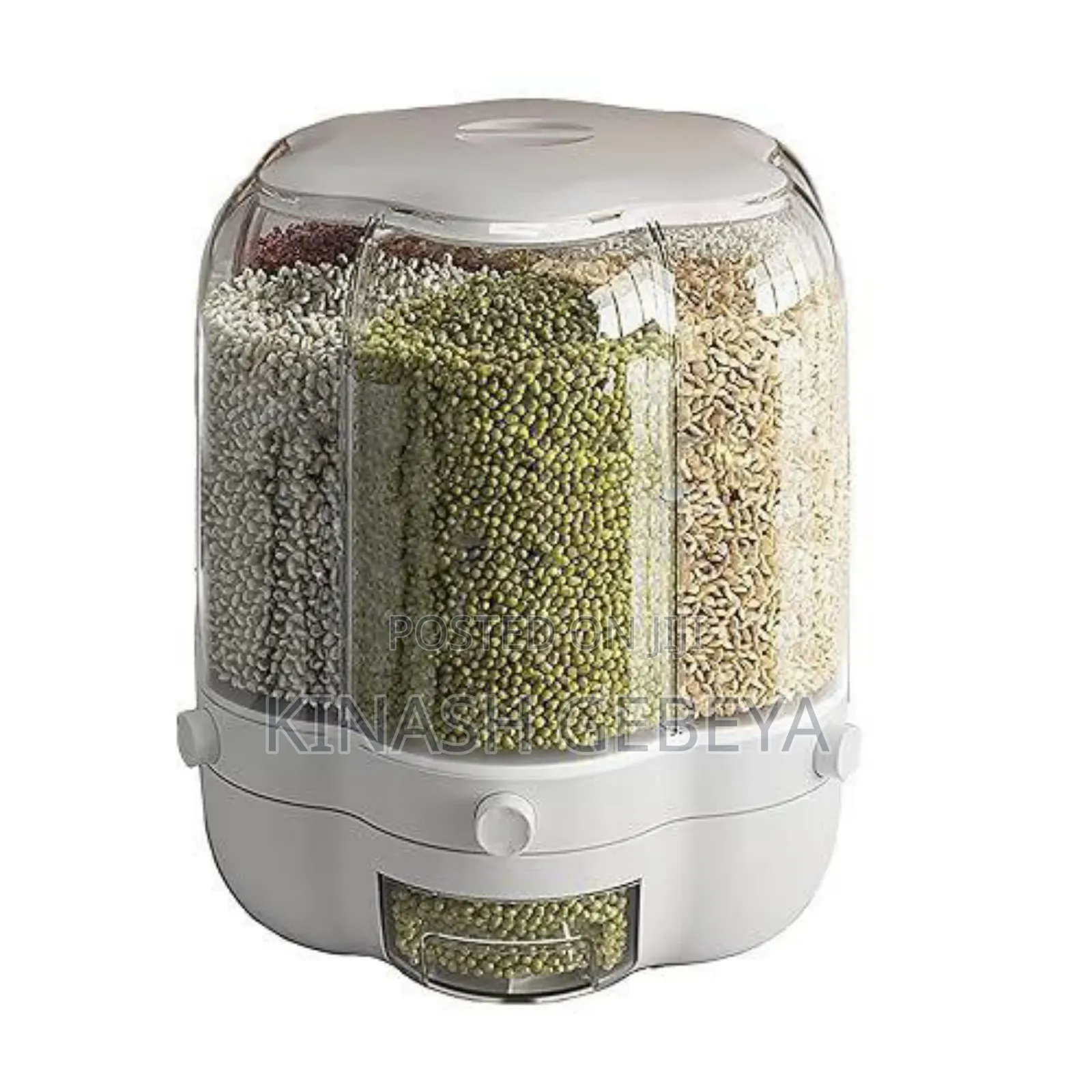 360° Rotating Grain Storage(9litre Capacity)