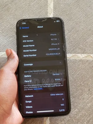 Apple iPhone X 256 GB Black