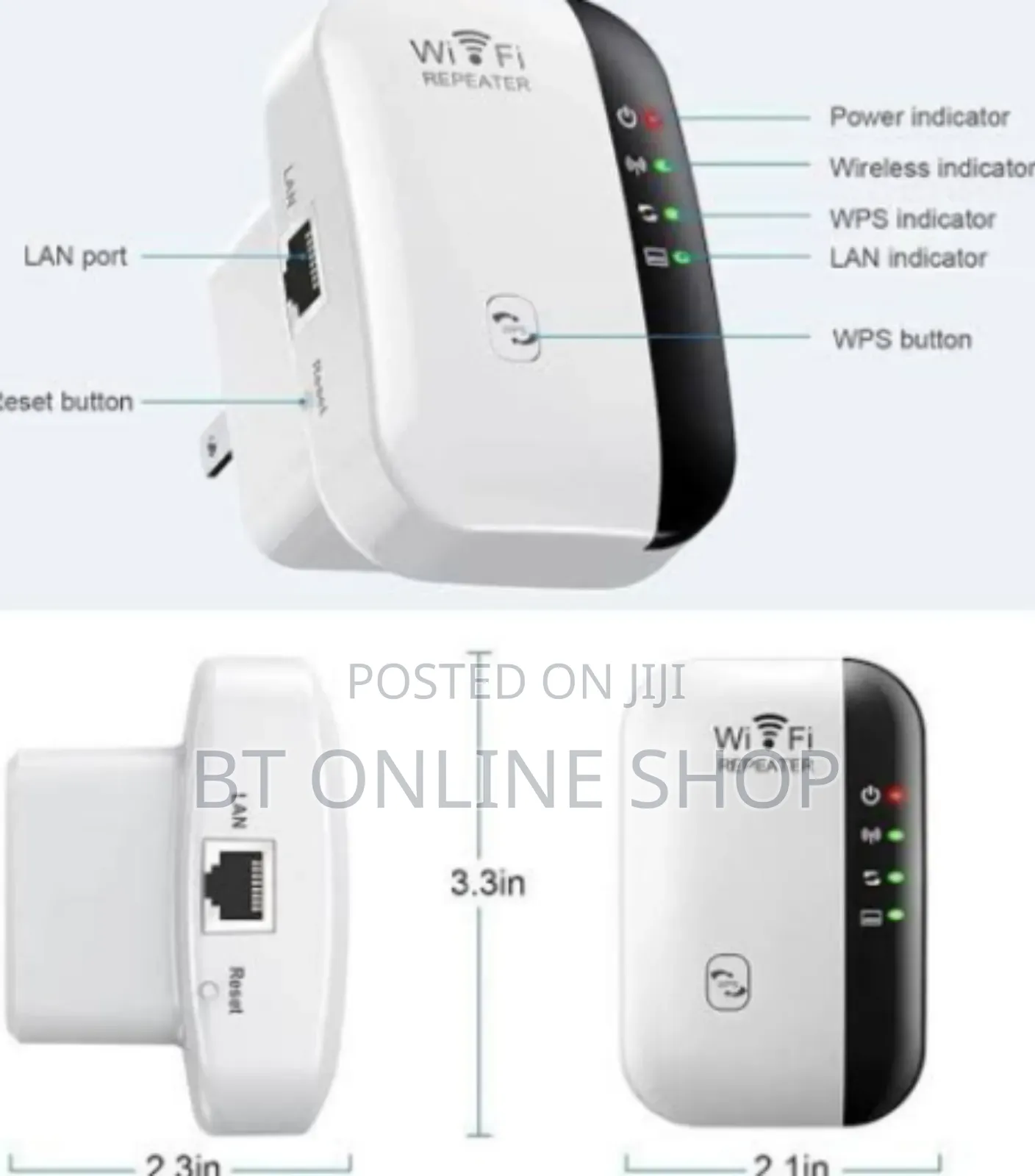Wifi Extender (Wireless Wifi Repeater)