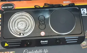 Spark Hot Plate ባለሁለት ምድጃ ስቶቭ