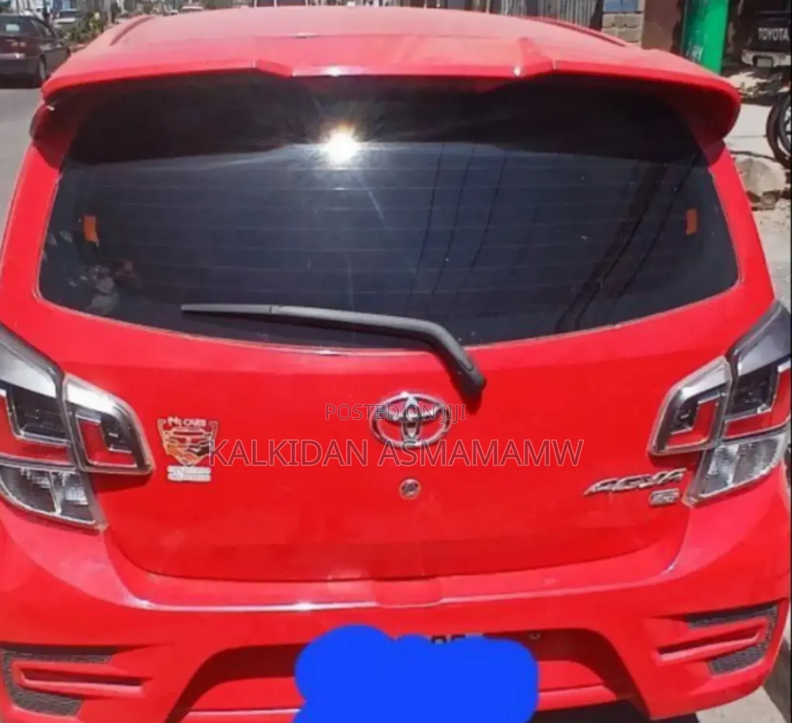 Toyota Agya 2020 Red