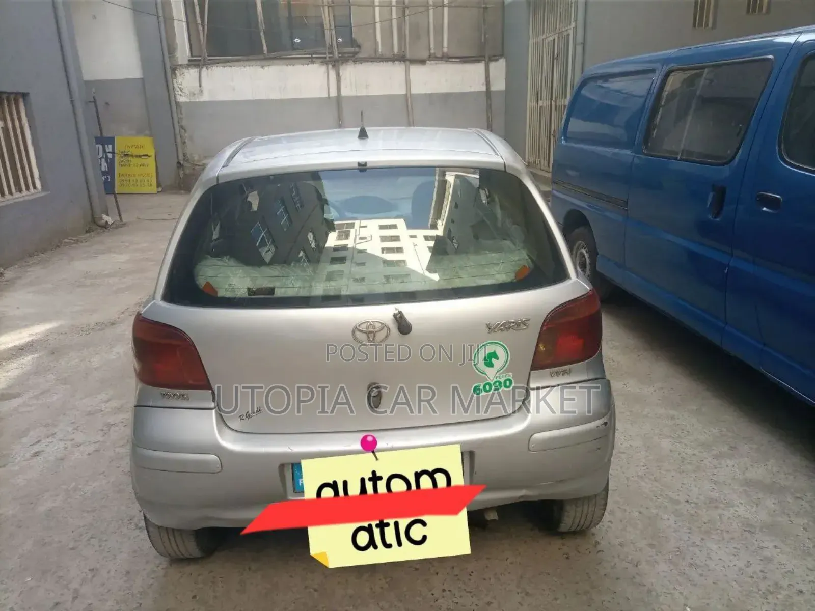 Toyota Vitz 2003 Silver