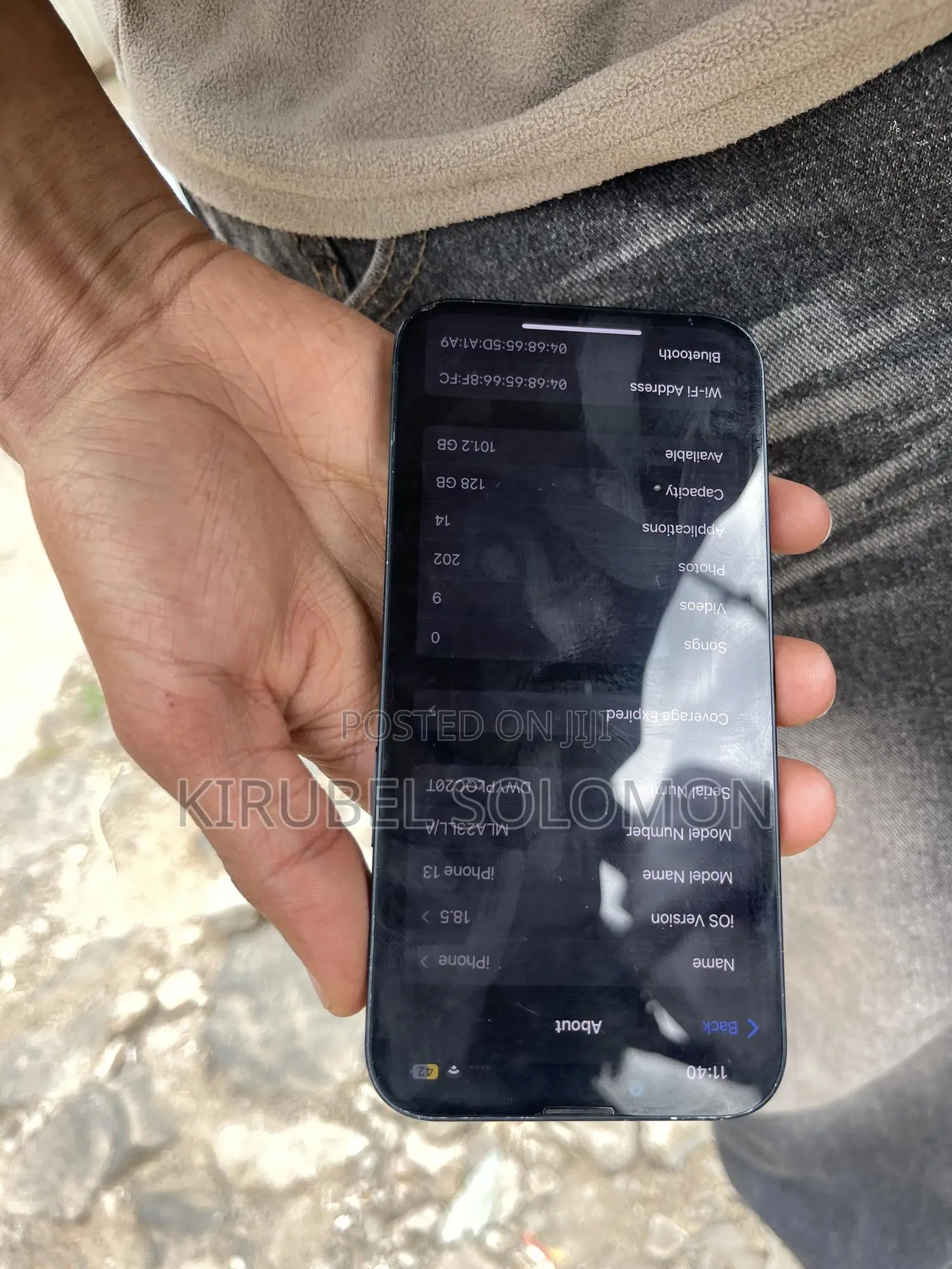 Apple iPhone 13 128 GB Black