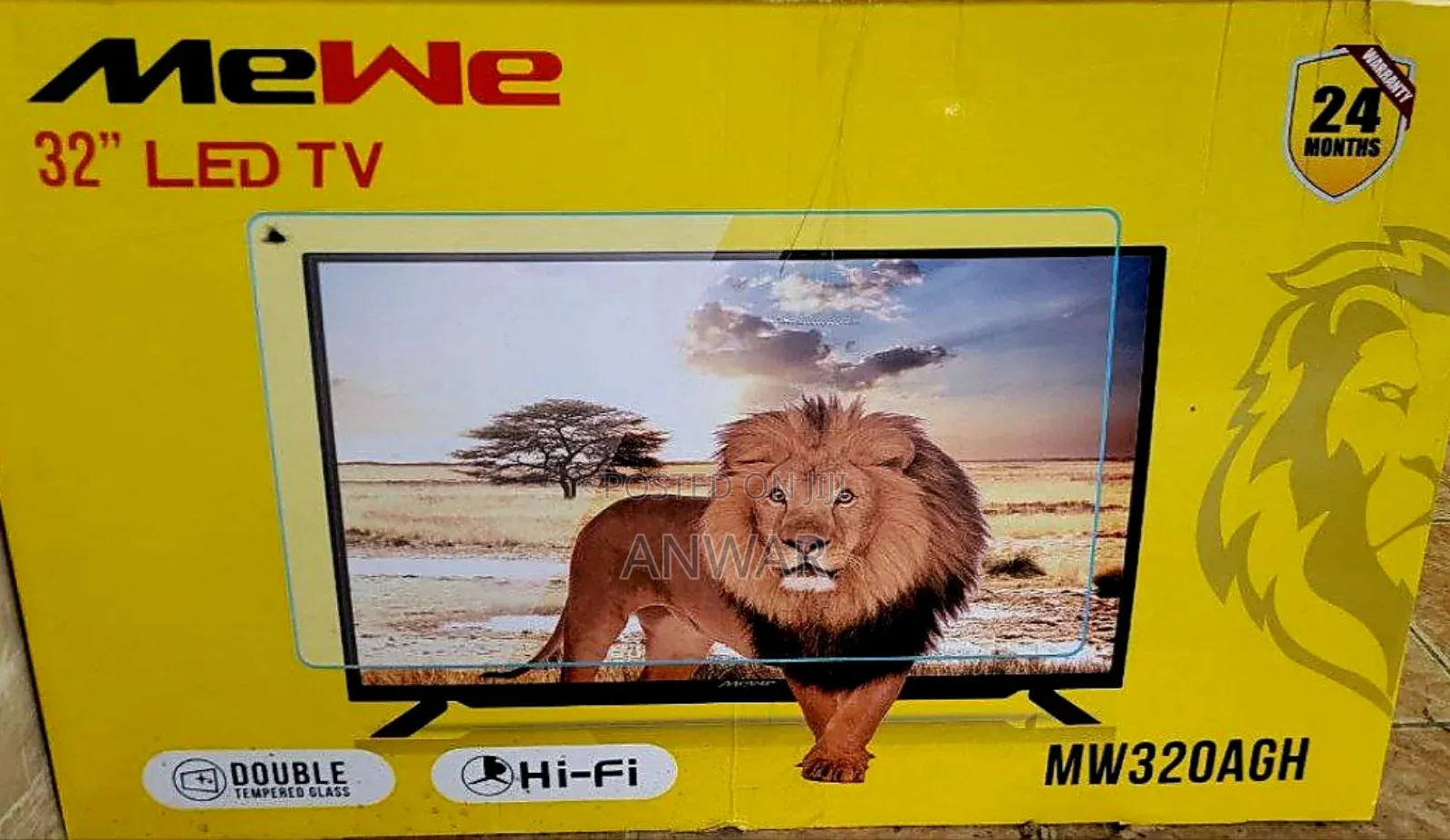 Mewe 32" Led Android Smart Tv New Model