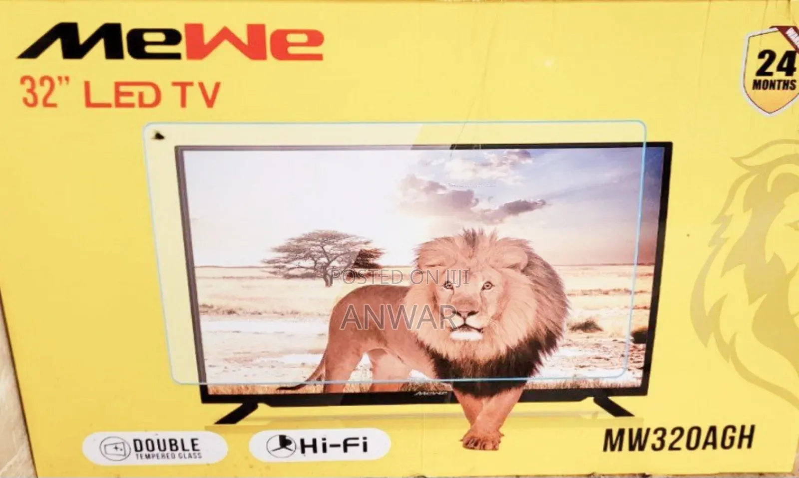 Mewe 32" Led Android Smart Tv New Model