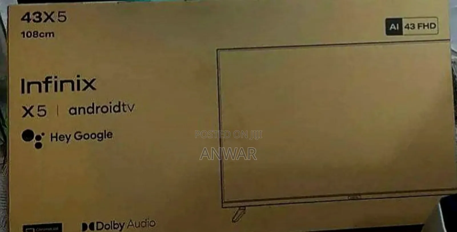 Infinix 43" Led Smart Tv