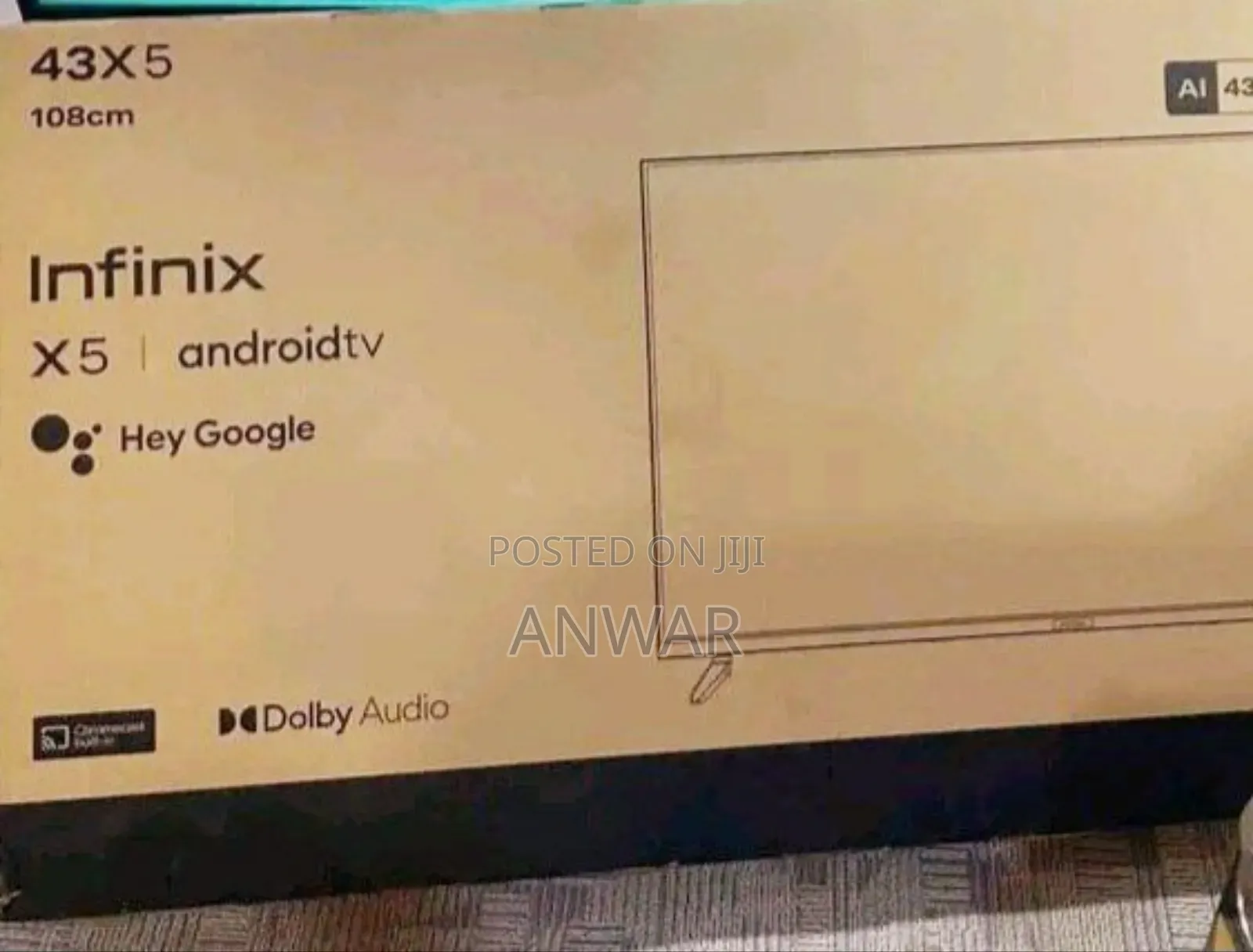 Infinix 43" Led Smart Tv