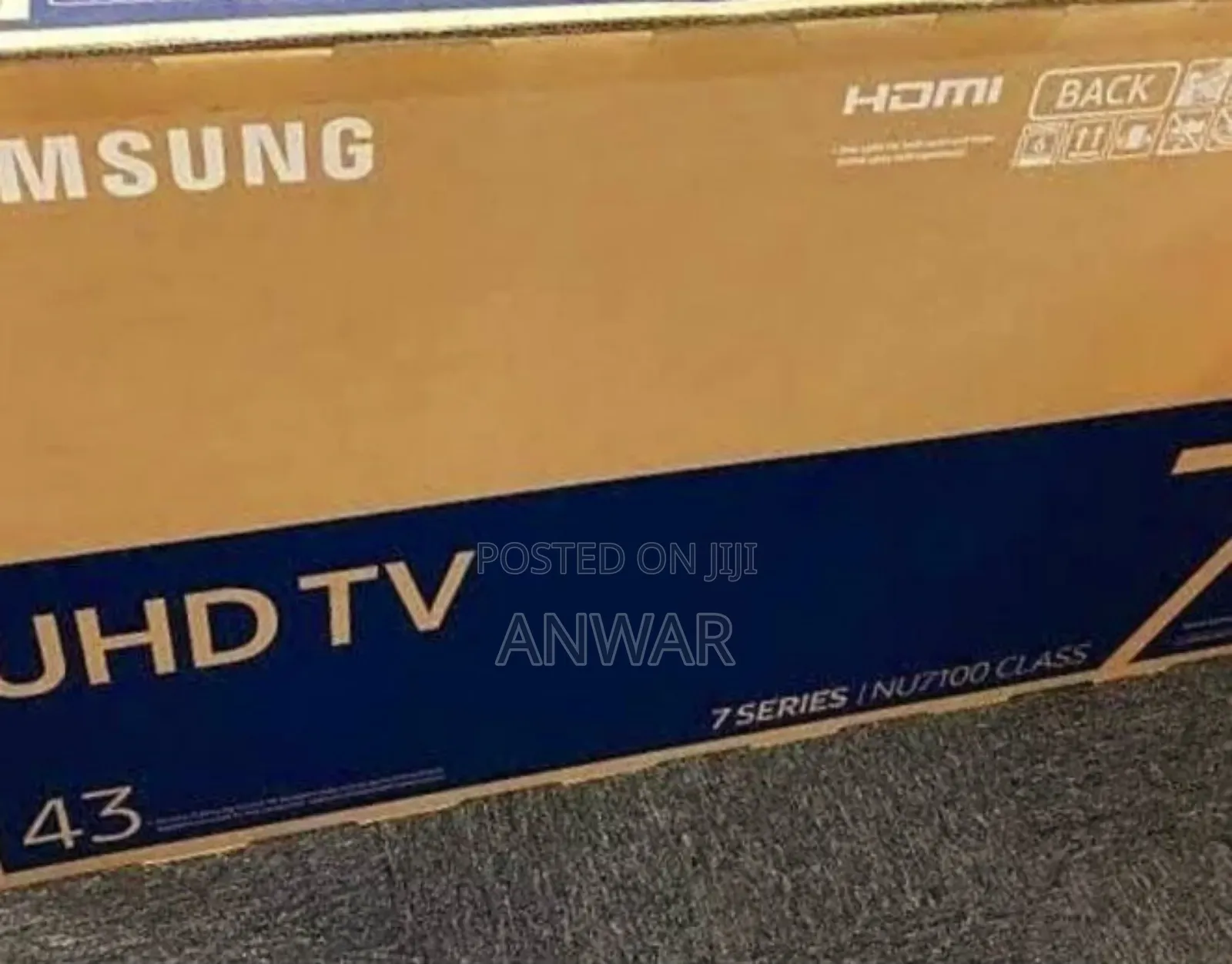 Samsung 43" 7series Uhd Smart Android Tv New Model