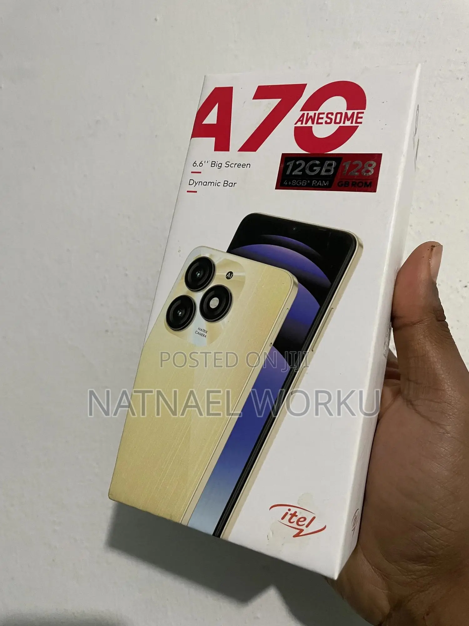 Itel A70 128 GB Blue