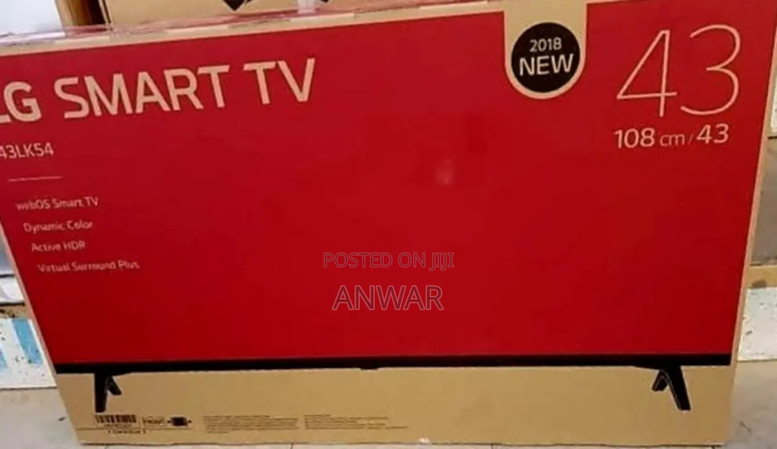 Lg 43" Uhd Smart Android Tv New 2022