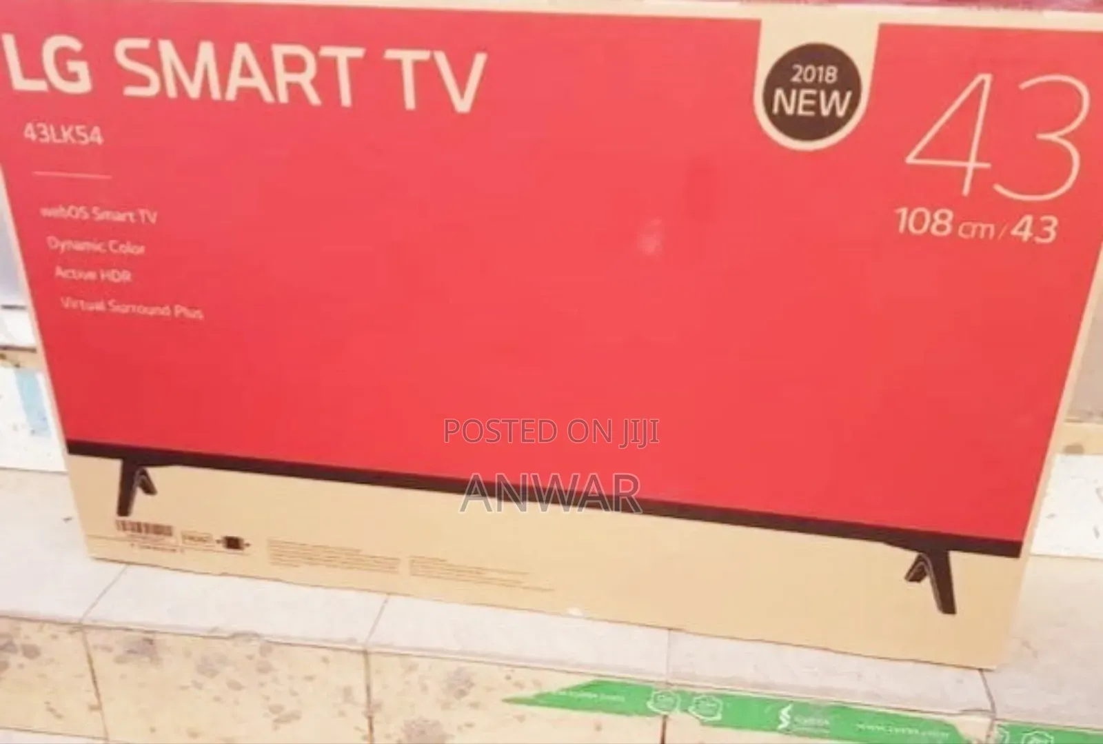Lg 43" Uhd Smart Android Tv New 2022
