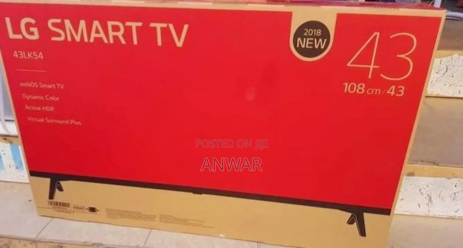 Lg 43" Uhd Smart Android Tv New 2022