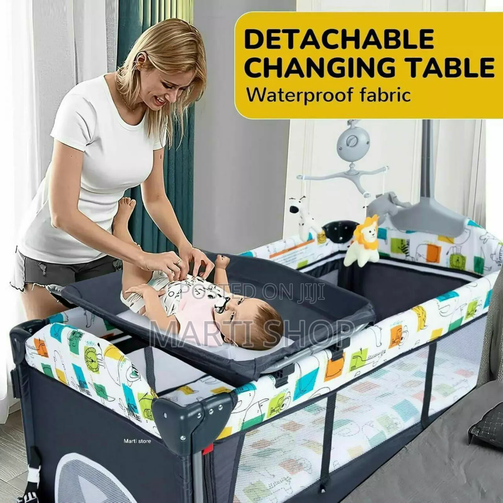 Deluxe Baby Bedside Crib