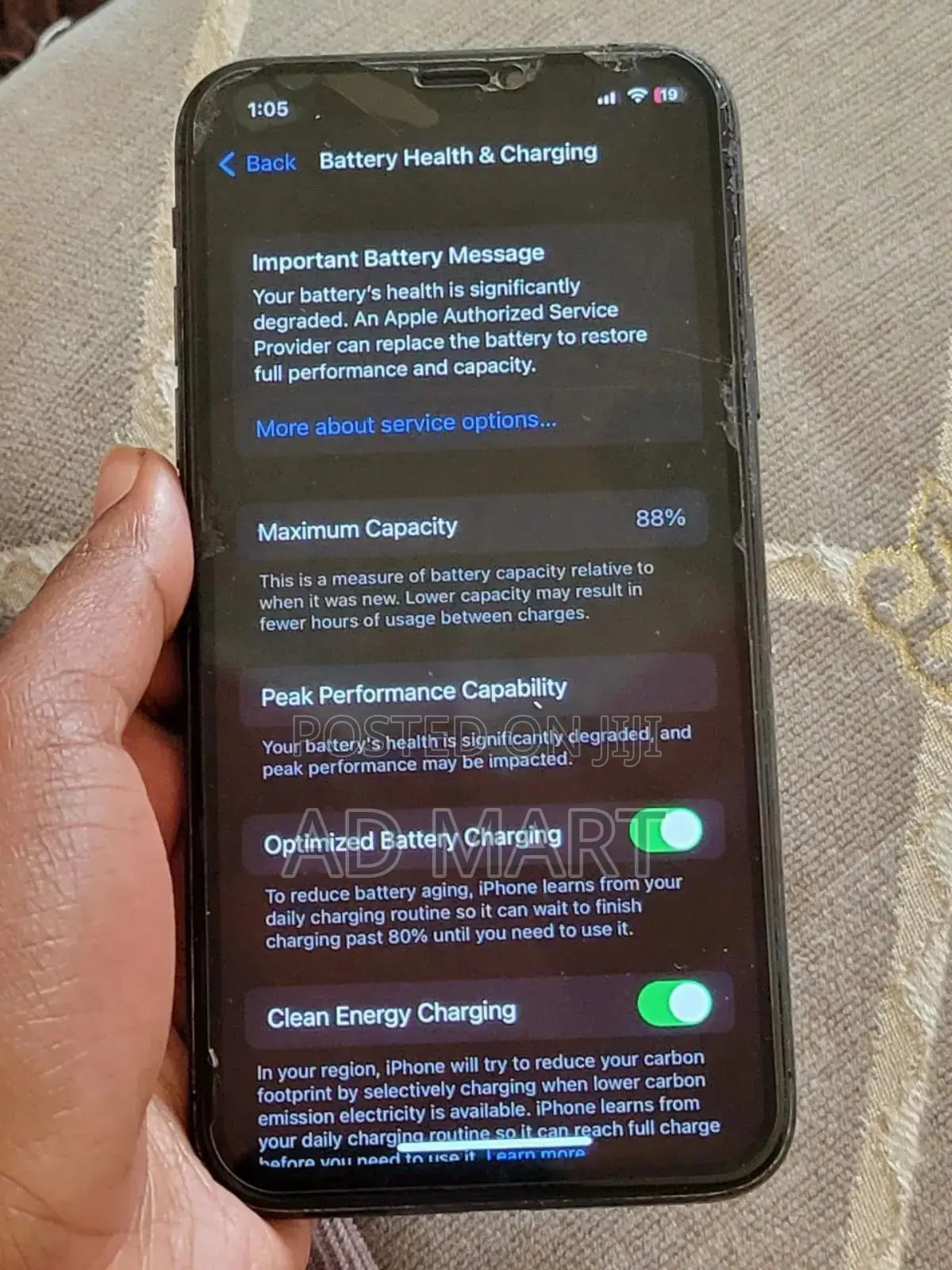 Apple iPhone X 256 GB Black