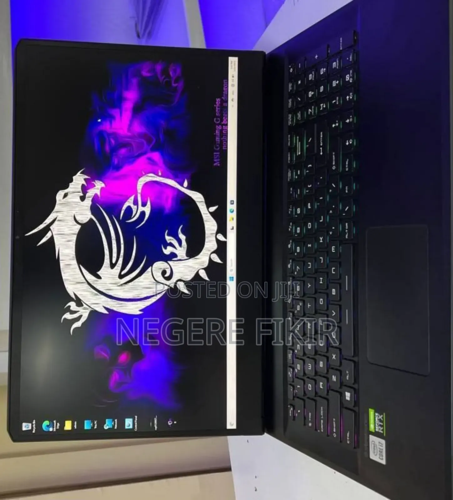 New Laptop MSI GP66 LEOPARD 10UG 32GB Intel Core I7 SSD 1T