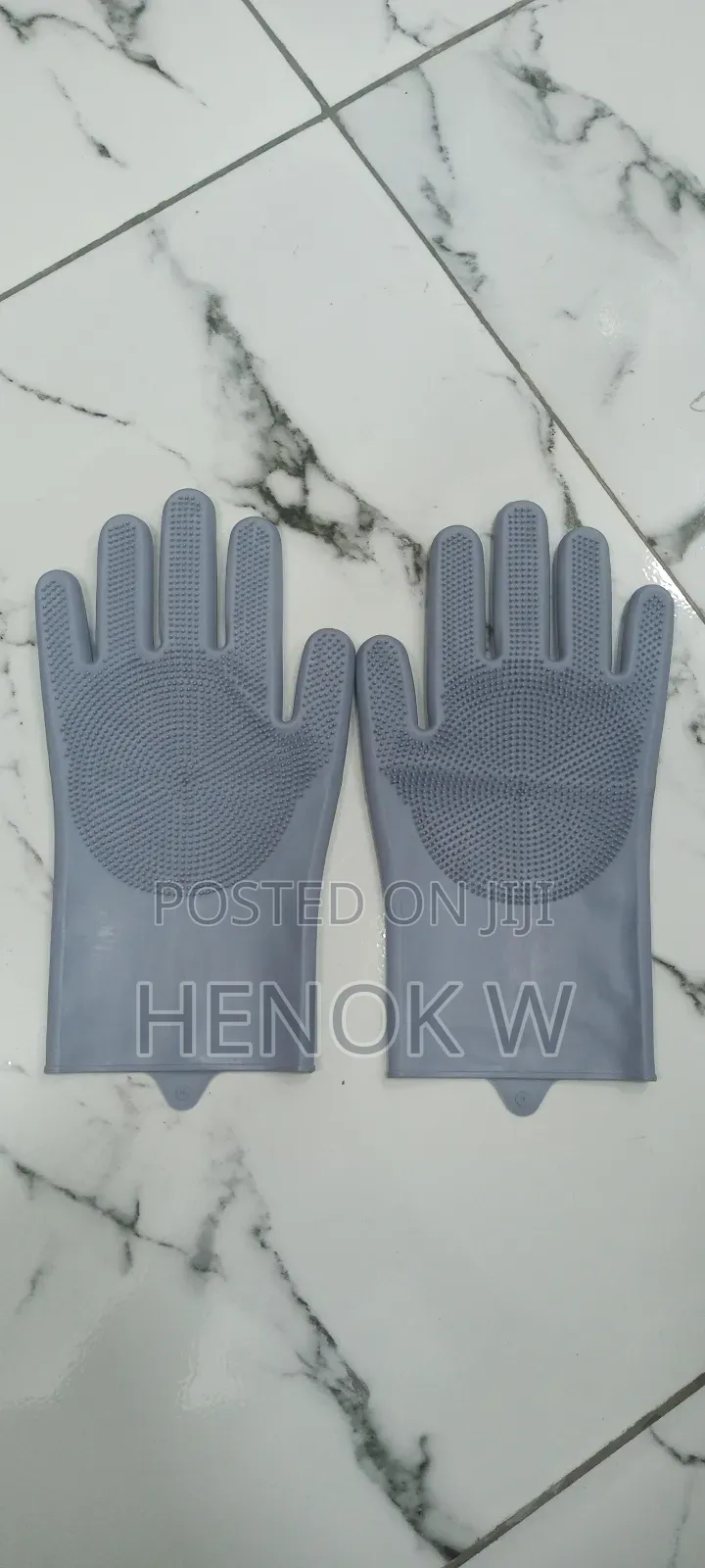 2pc Magic Silicon Dish Washing Gloves