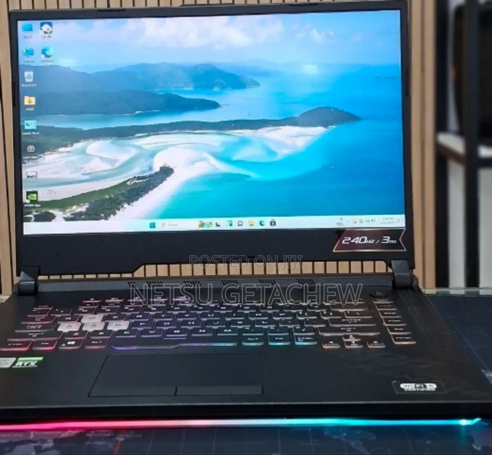 New Laptop Asus ROG Strix G15 16GB Intel Core I7 SSD 512GB