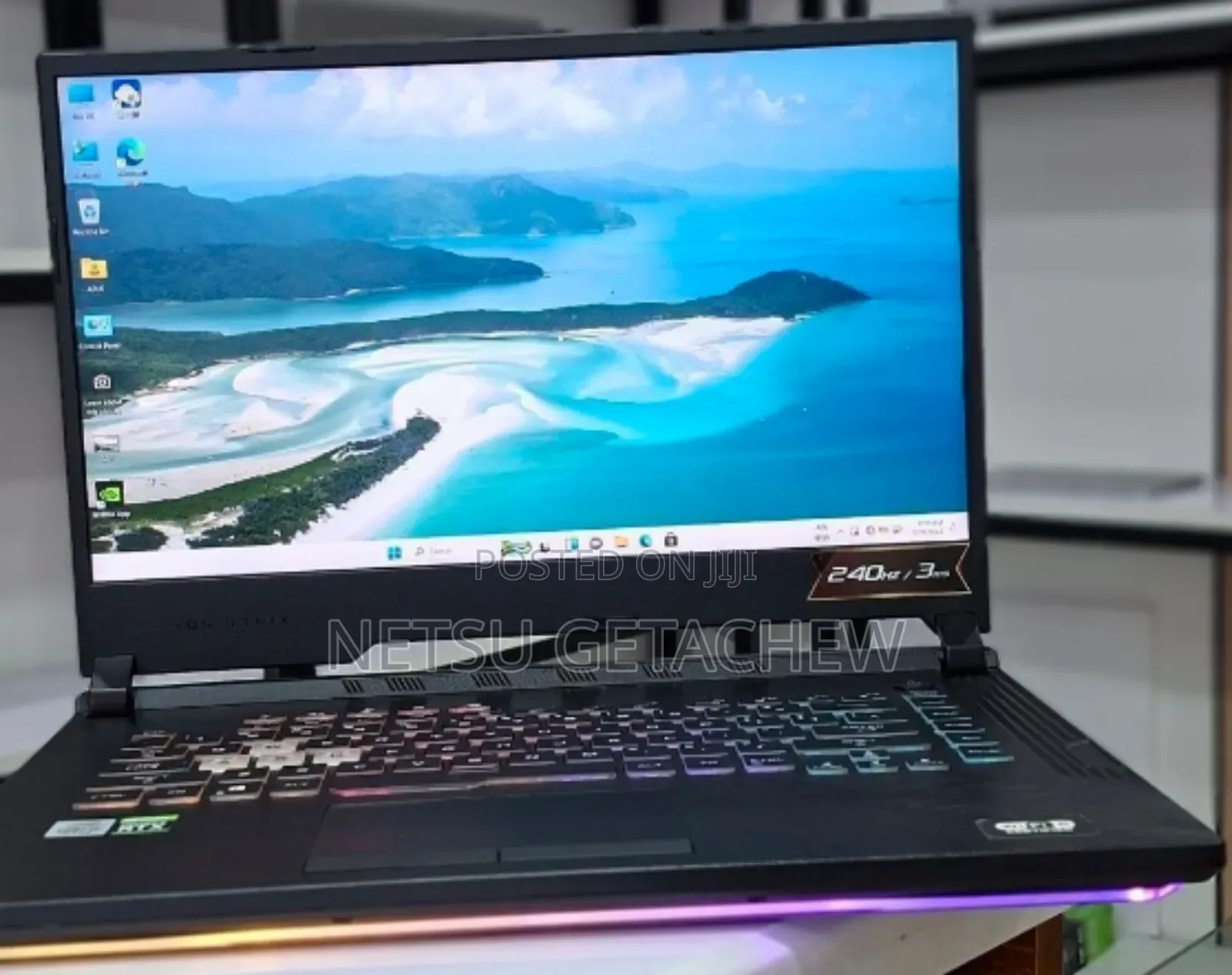 New Laptop Asus ROG Strix G15 16GB Intel Core I7 SSD 512GB