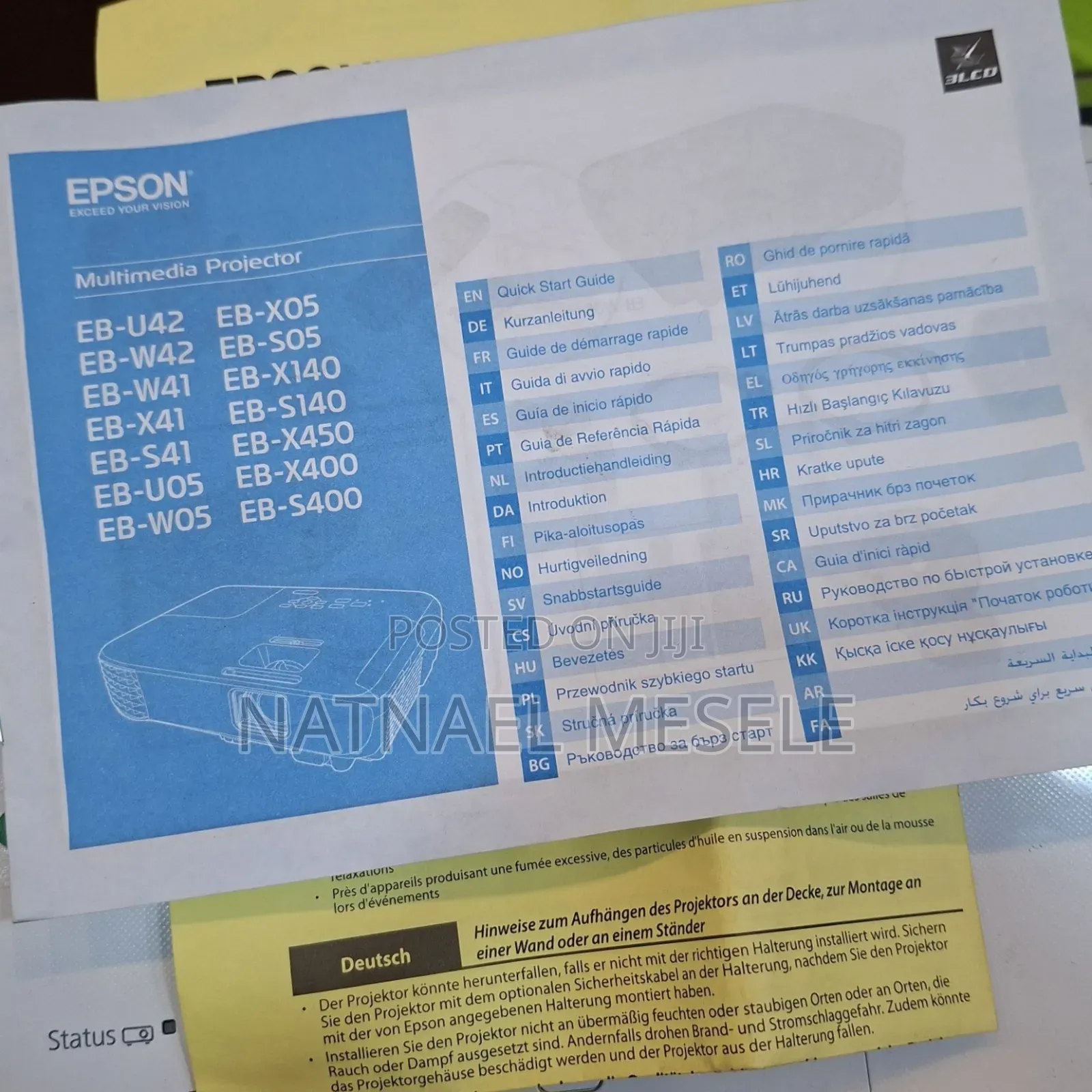 Epson Eb-X41