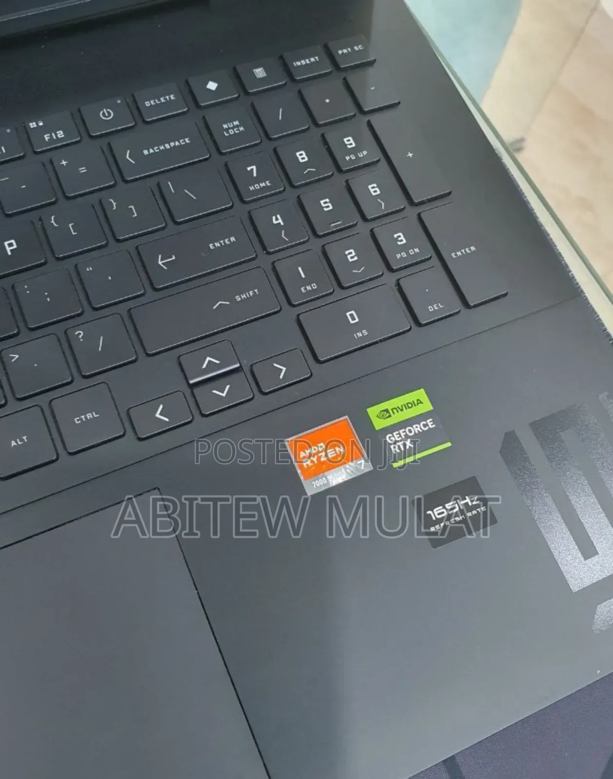 New Laptop HP Omen 16 16GB AMD Ryzen 7 SSD 1T