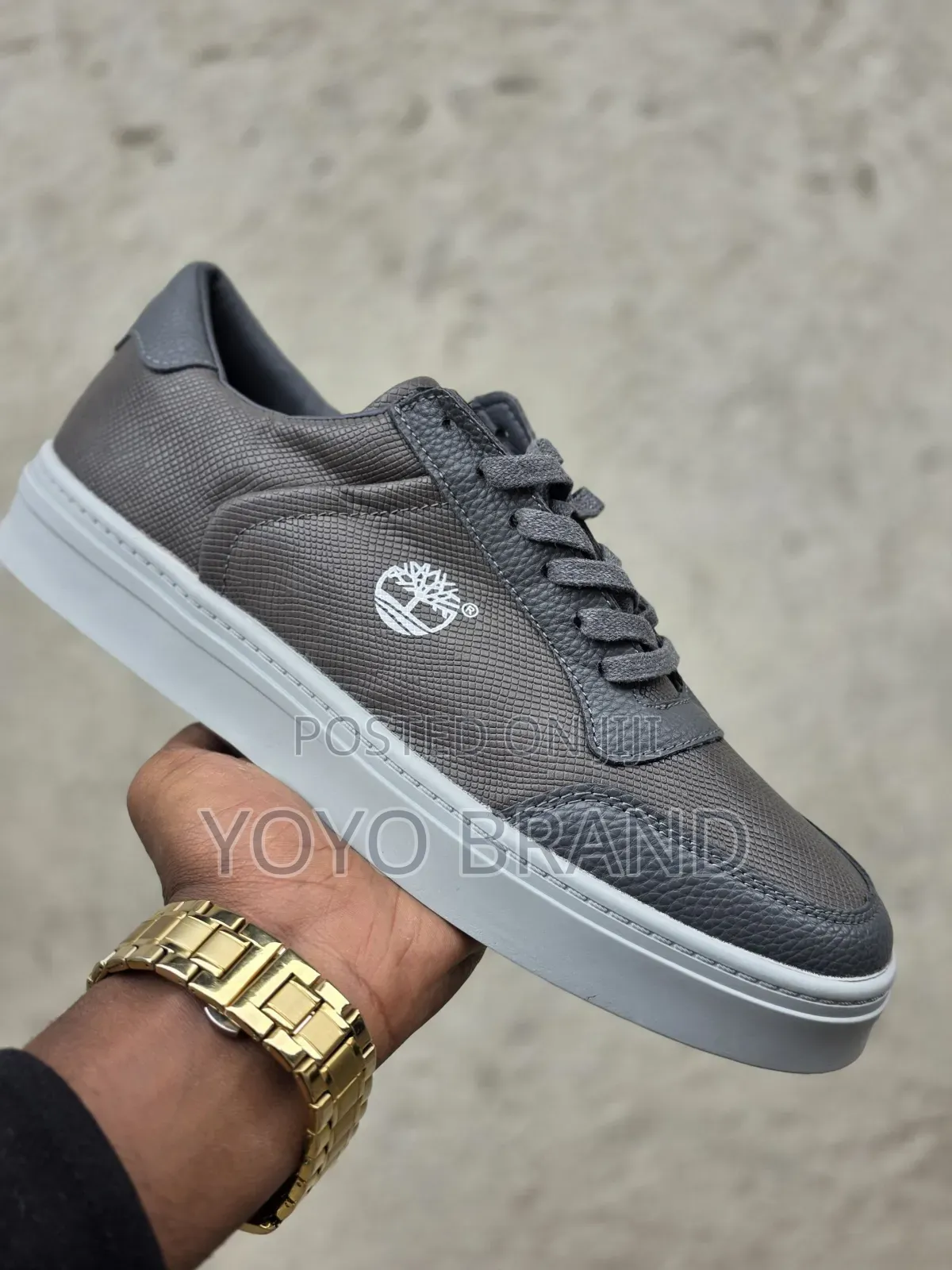 New Arrival Gray Timber Land Fashion Shoes