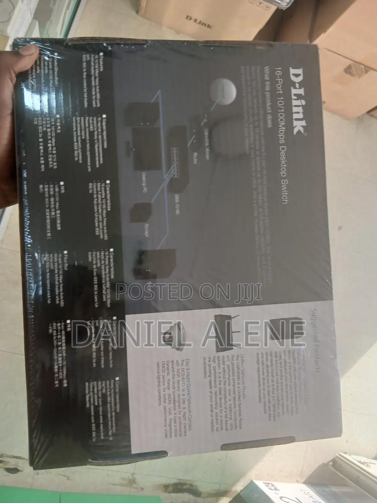 D - Link Gigabit, Ethernet Desktop Switch With 24, 16, 8 and 5 Port