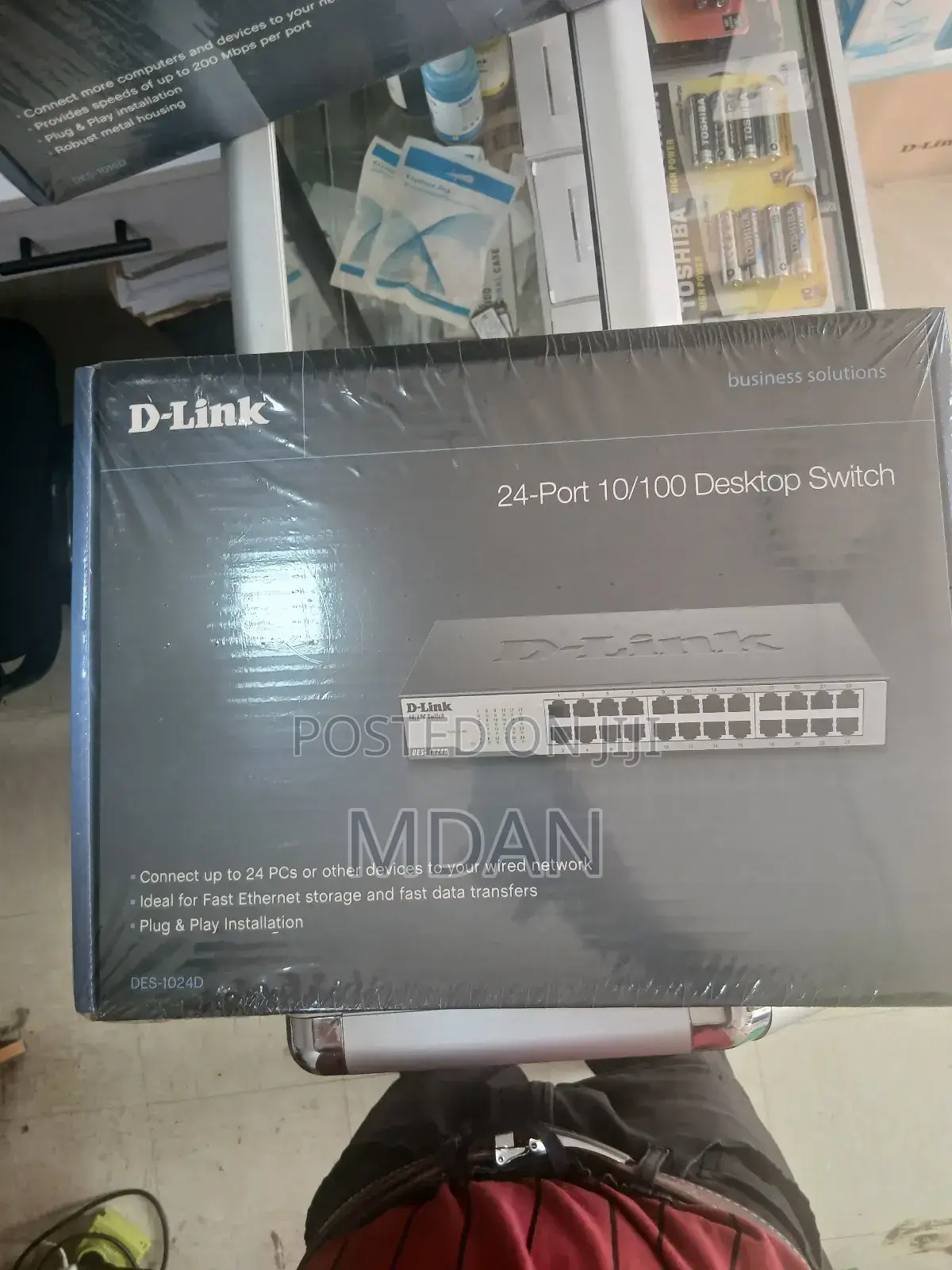 D - Link Gigabit, Ethernet Desktop Switch With 24, 16, 8 and 5 Port