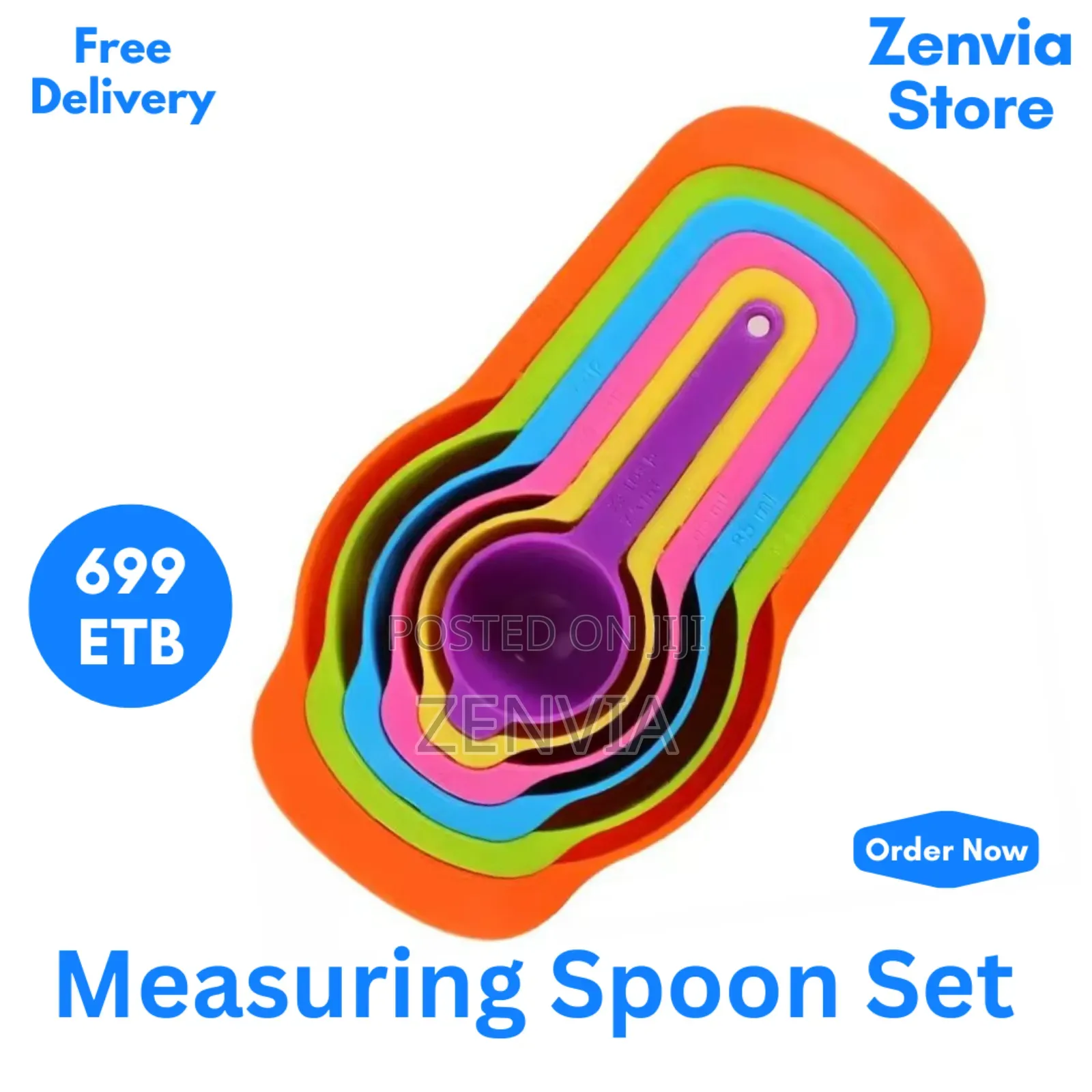 6 Pieces Measuring Spoon Set