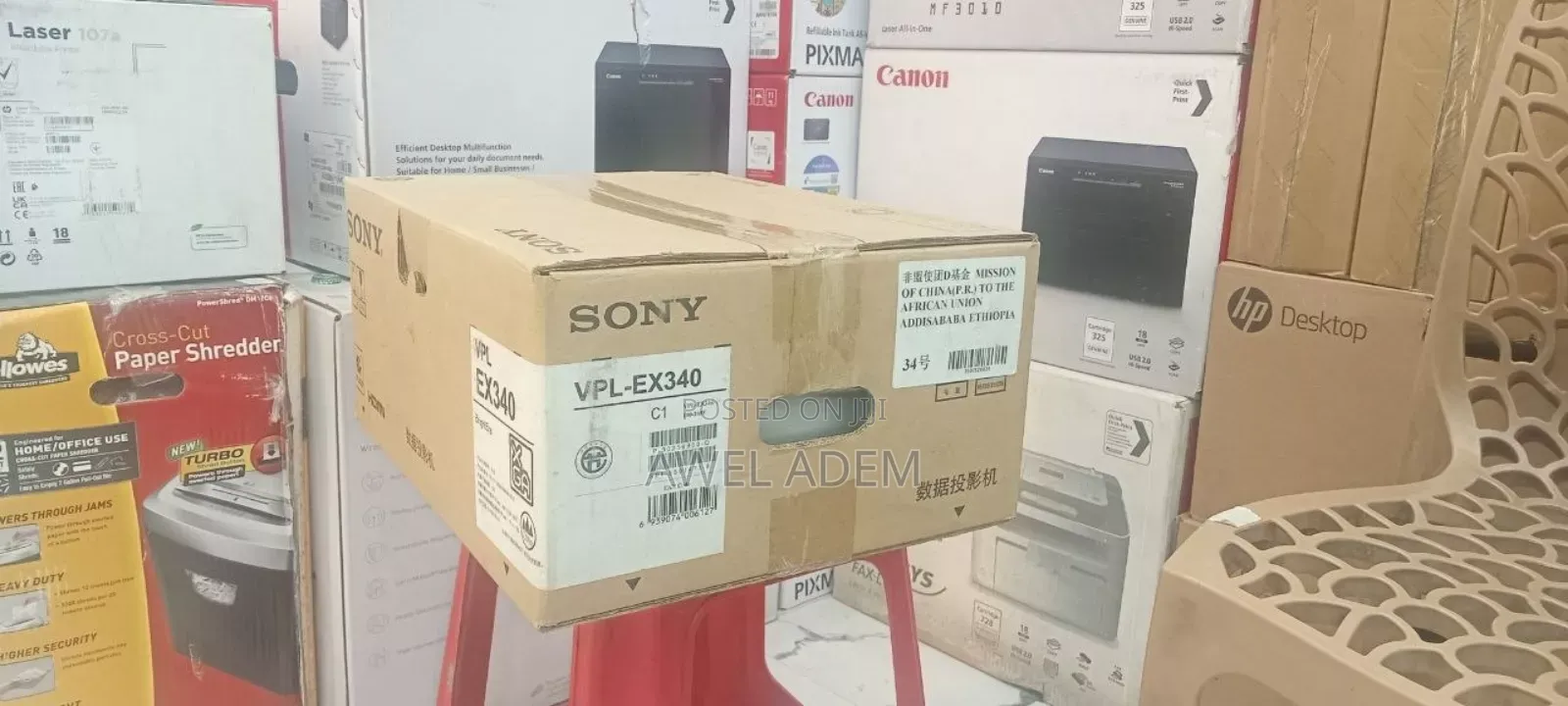 Sony VPL-Ex340 3lcd Full Hd Wifi Wireless Cinema Projector 3,800 Lum