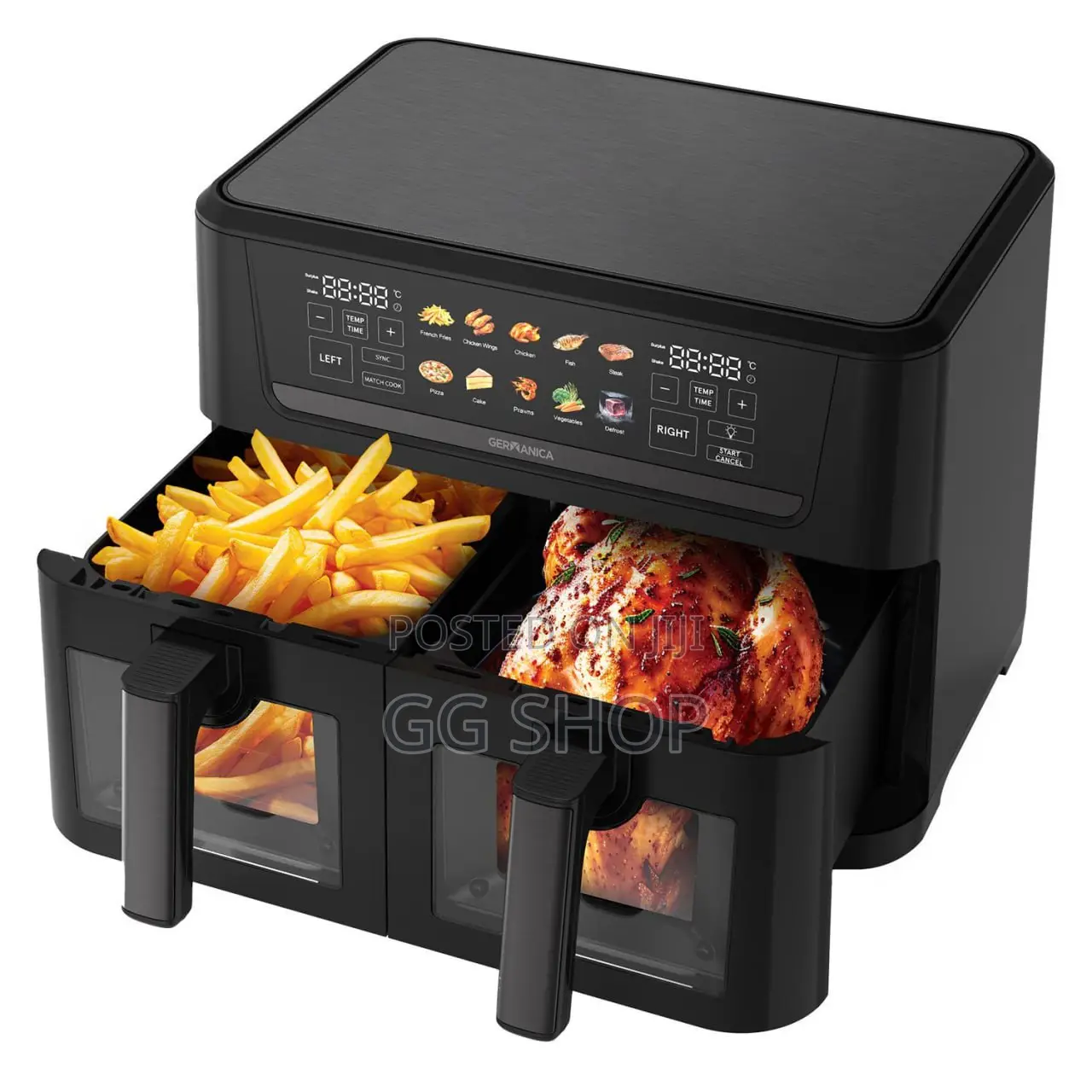 Double Air Fryer 12l