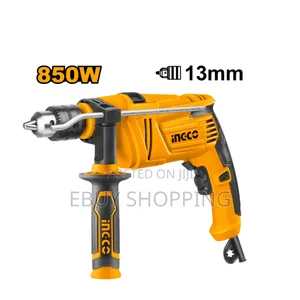 Photo - All-Material Impact Drill: 850w Motor With Hammer Action Function
