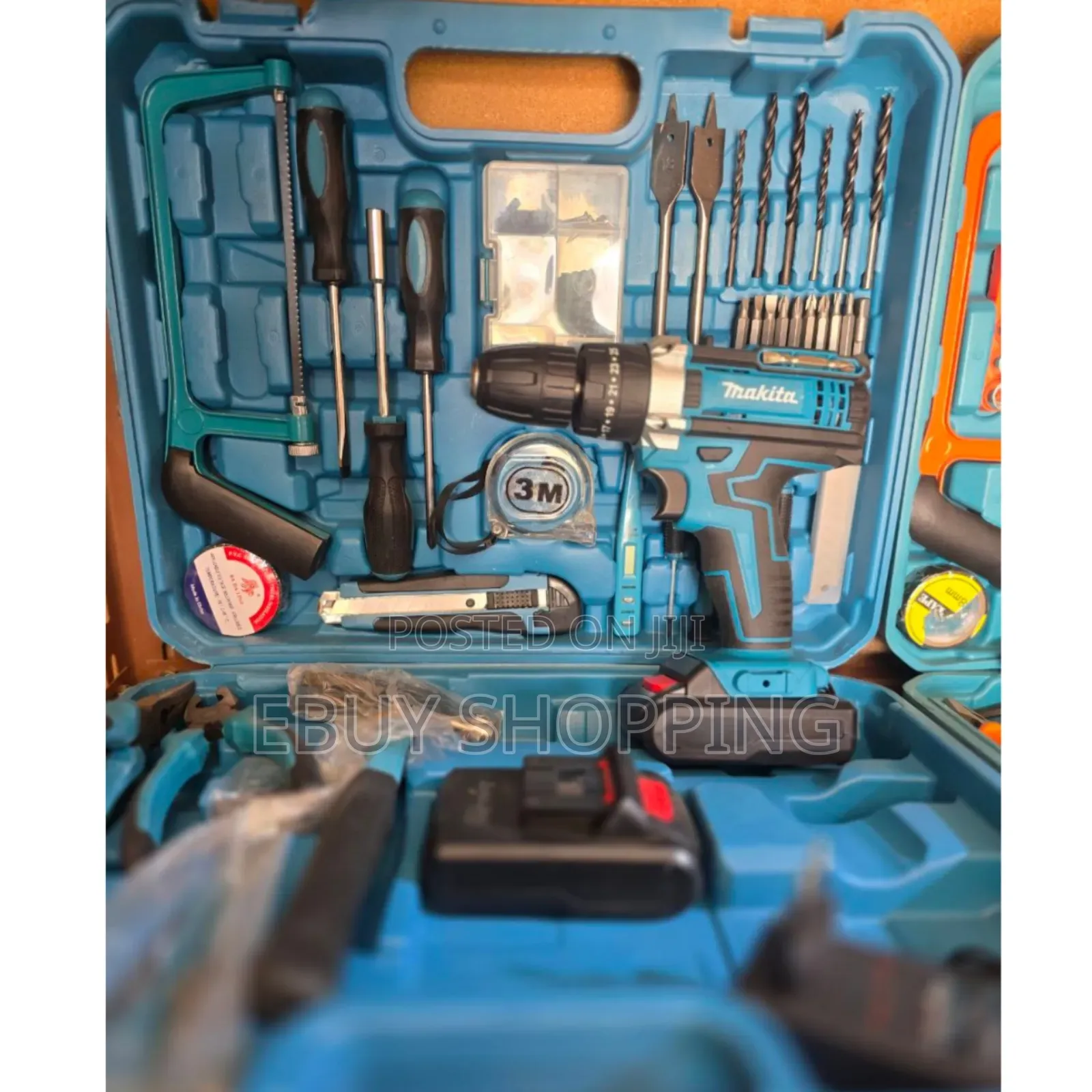 Compact Powerful Makita 18v Cordless Drill Complete Set