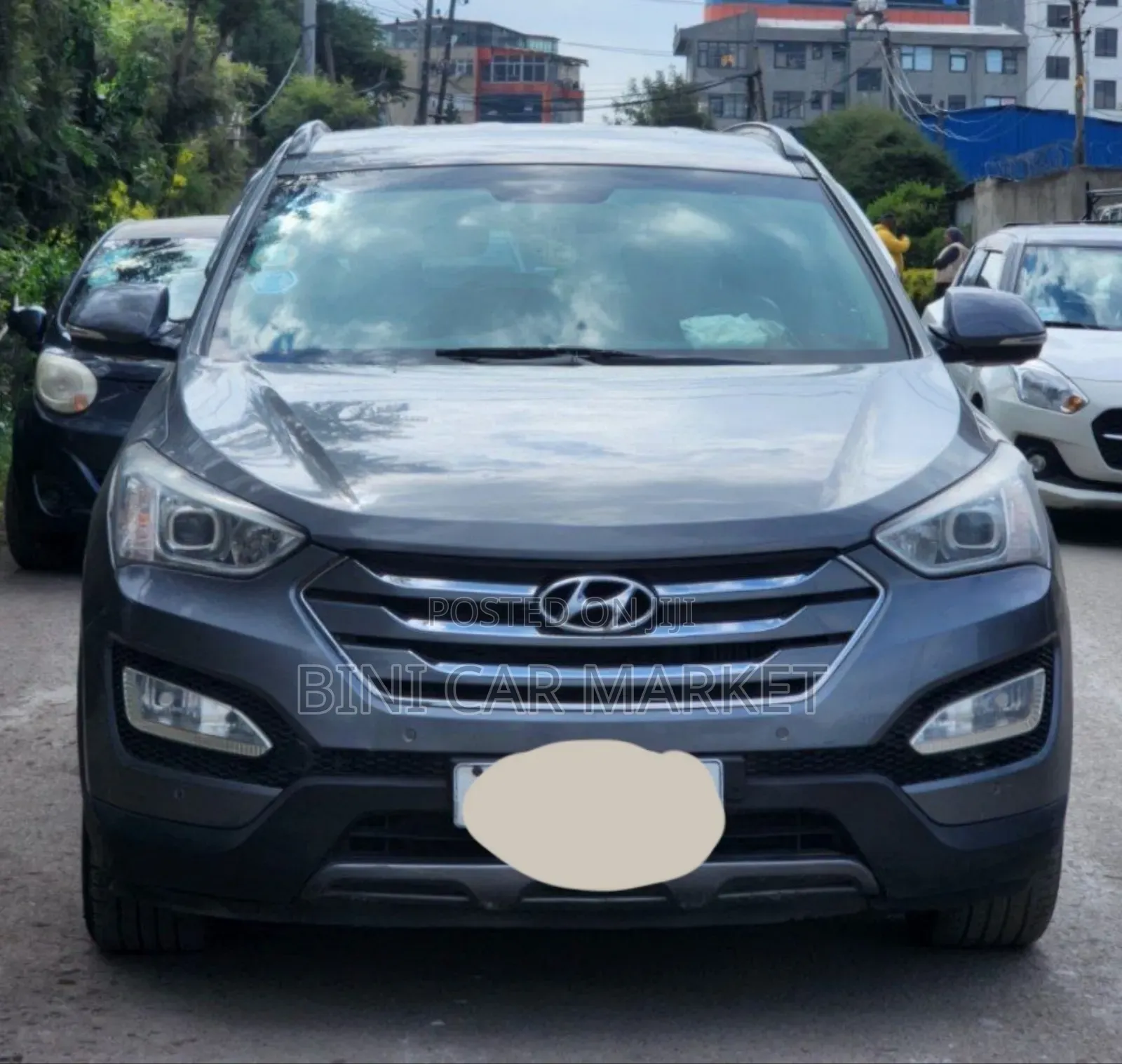 Hyundai Santa Fe 2015 Gray