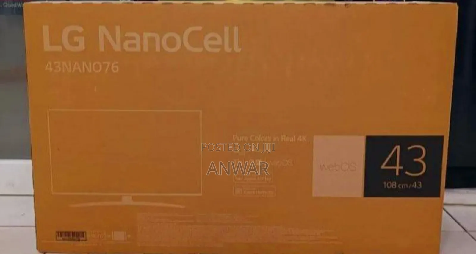 Lg 43" Nano Cell Webos Uhd Smart Android Tv