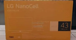 Photo - Lg 43" Nano Cell Webos Uhd Smart Android Tv