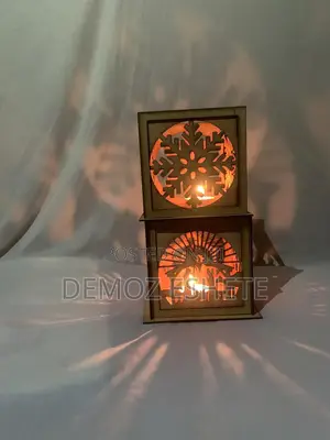 Wooden Candle Holders