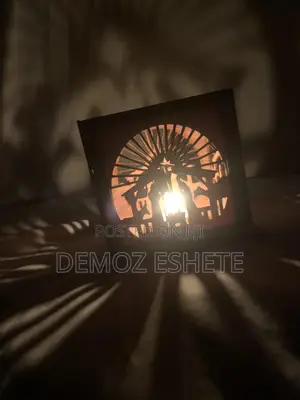 Wooden Candle Holders