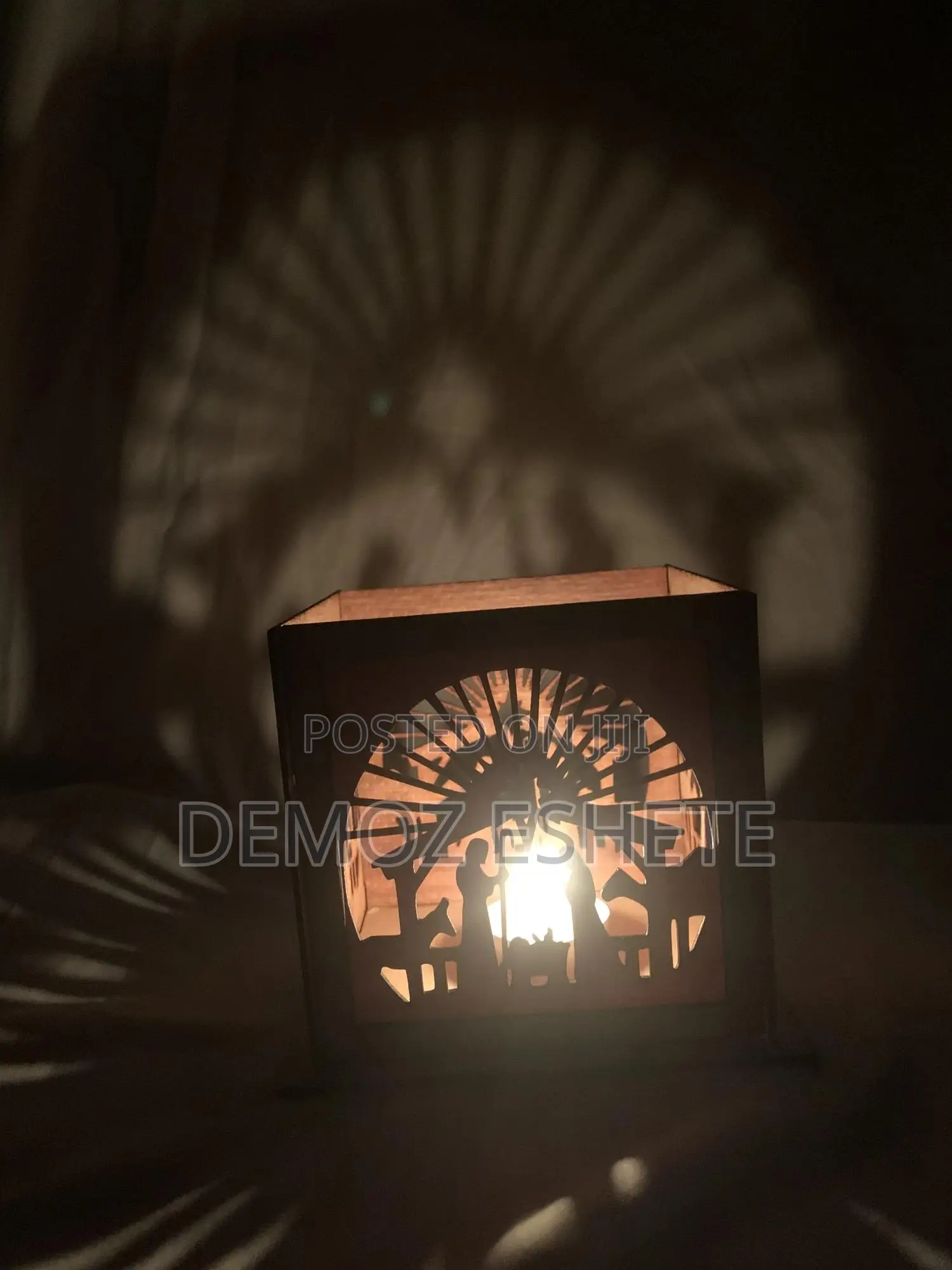 Wooden Candle Holders