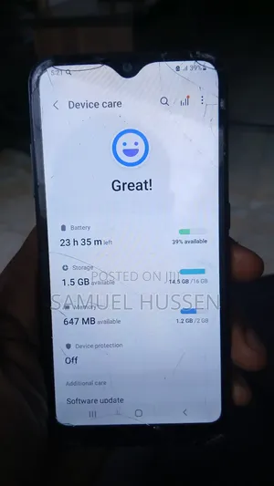 Samsung Galaxy A01 16 GB Black