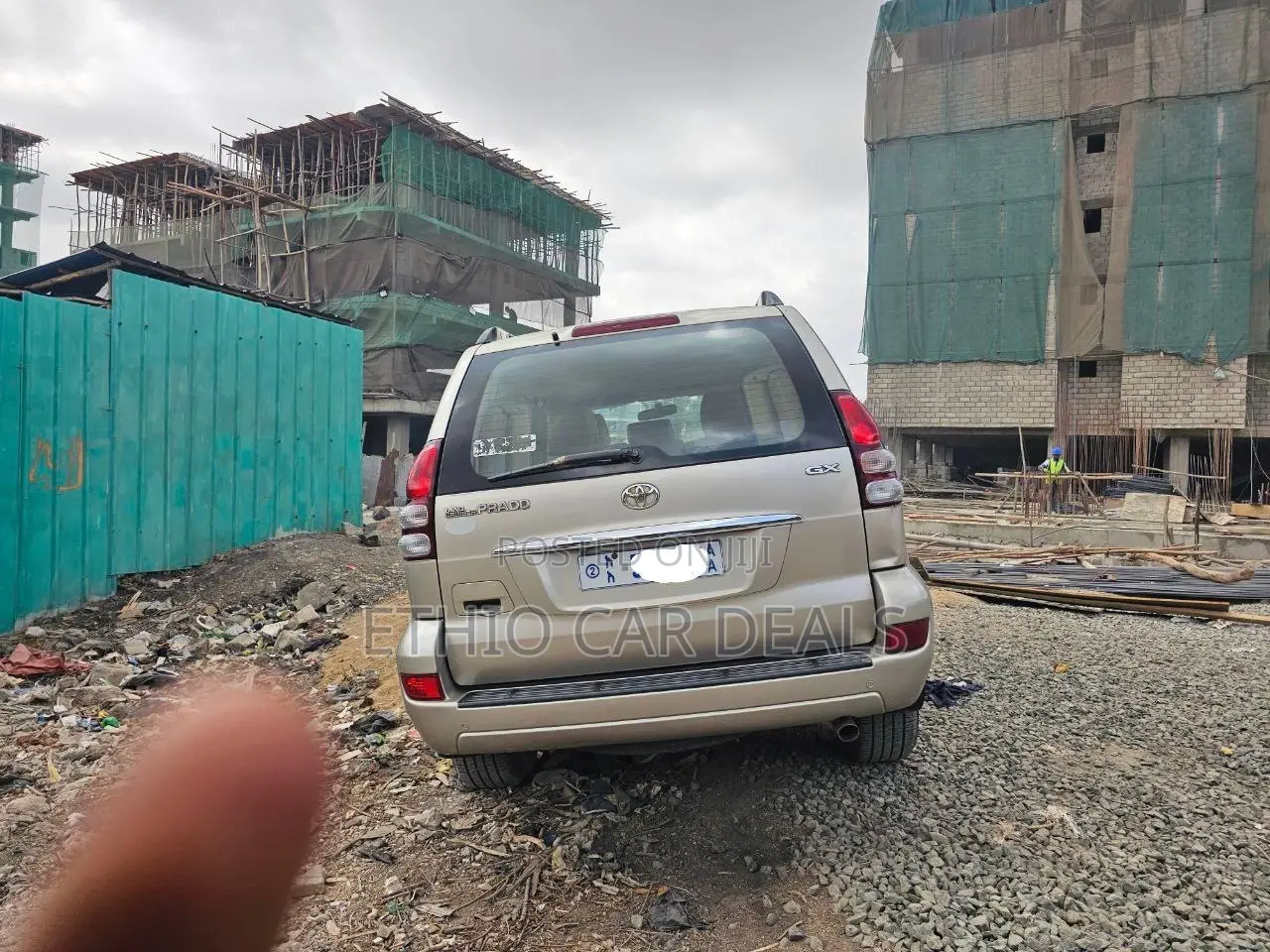 Toyota Land Cruiser Prado 2004 Silver