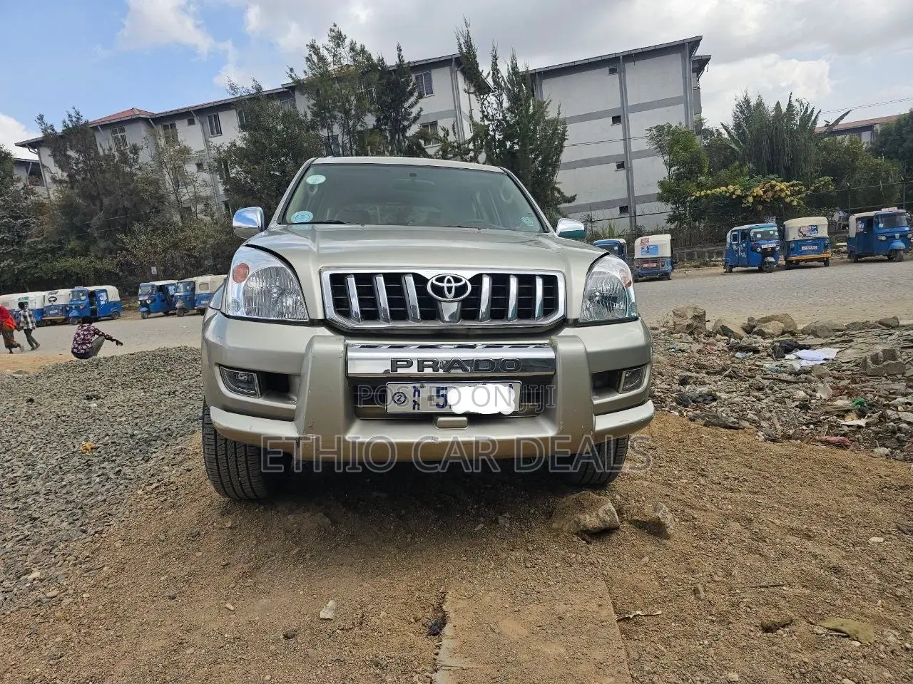 Toyota Land Cruiser Prado 2004 Silver