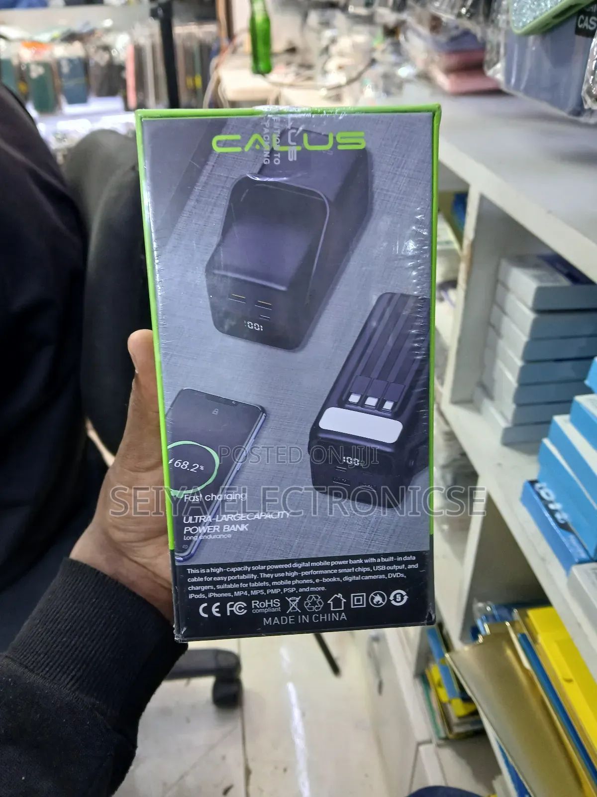 Calus Power Bank 65,000mah Fast-Charging